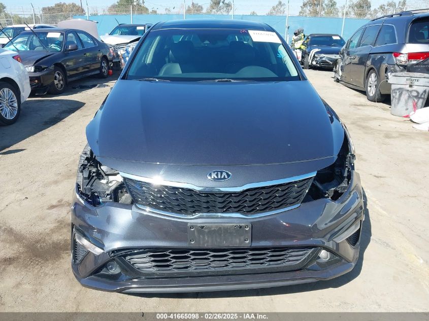 2019 Kia Optima S VIN: 5XXGT4L39KG293689 Lot: 41665098