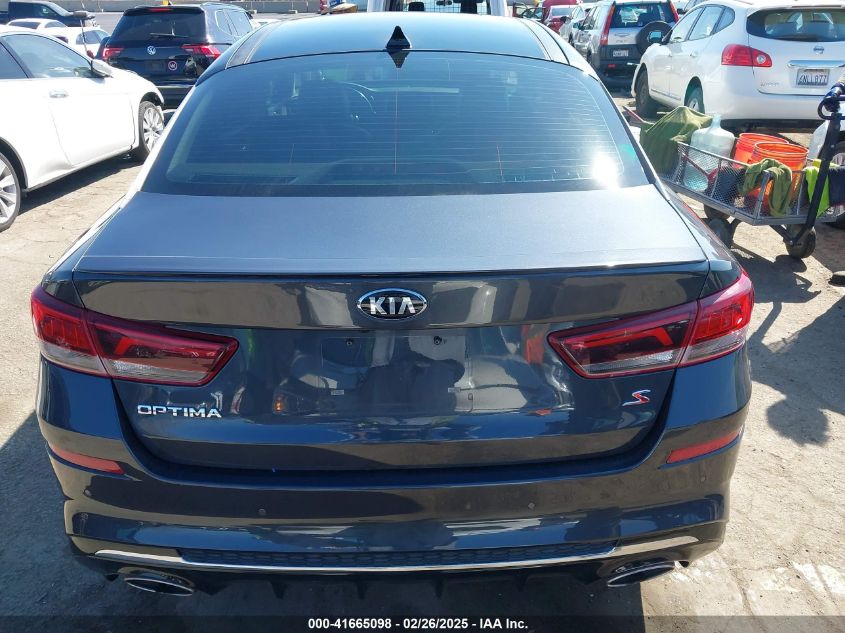 2019 Kia Optima S VIN: 5XXGT4L39KG293689 Lot: 41665098