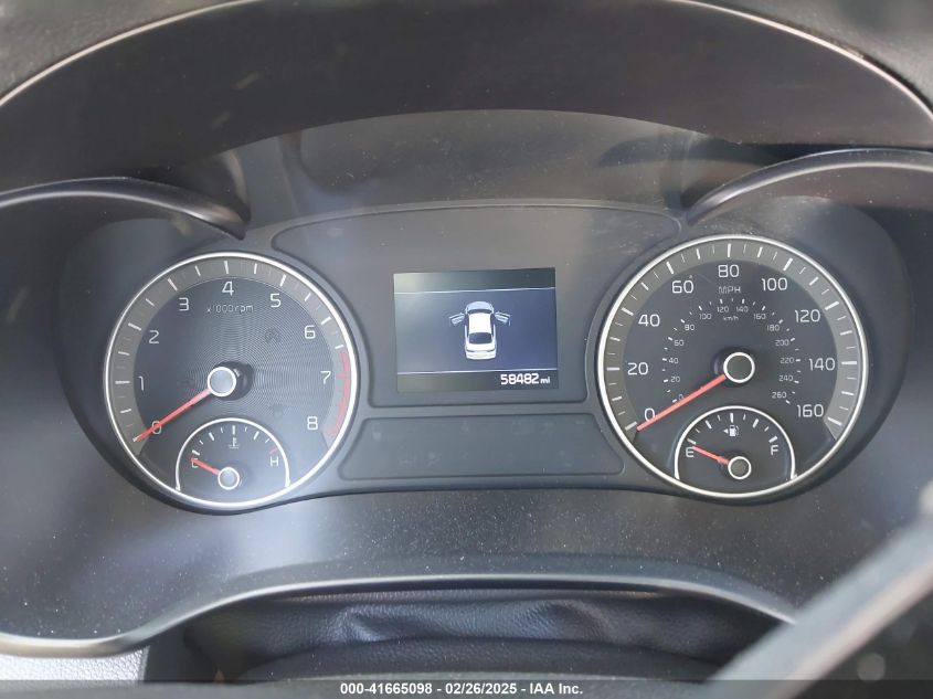 2019 Kia Optima S VIN: 5XXGT4L39KG293689 Lot: 41665098