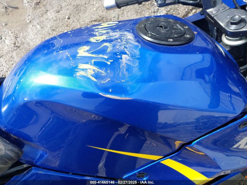 2003 Kawasaki Ex250 F VIN: JKAEXMF113A098652 Lot: 41665146