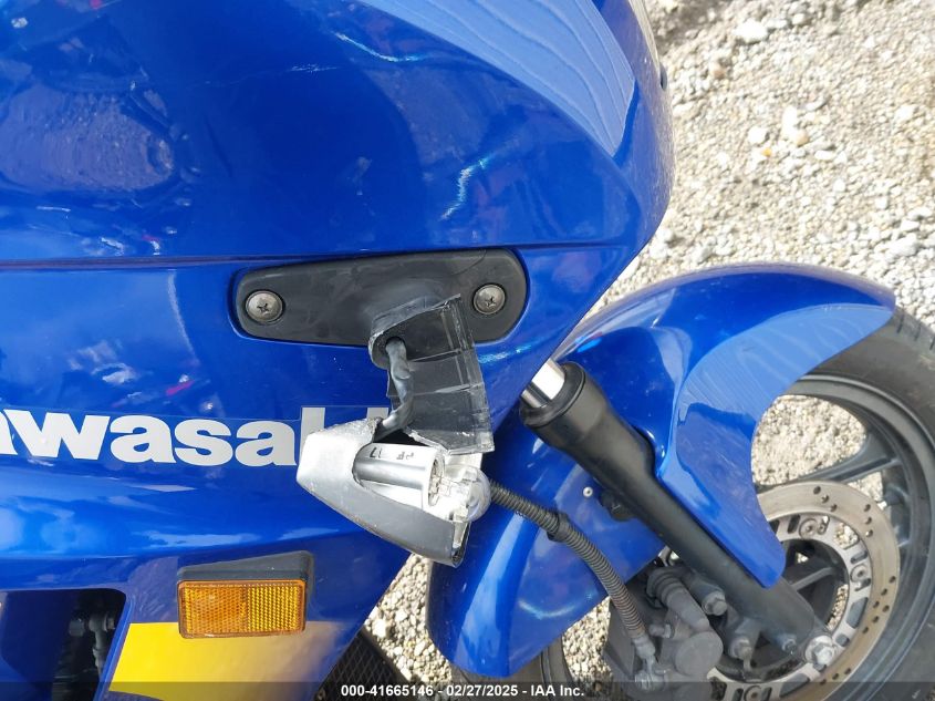 2003 Kawasaki Ex250 F VIN: JKAEXMF113A098652 Lot: 41665146