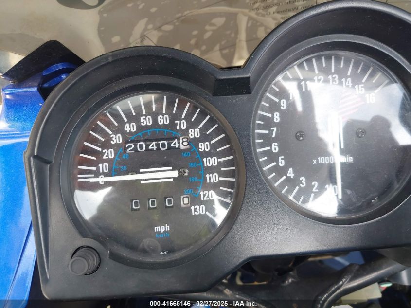 2003 Kawasaki Ex250 F VIN: JKAEXMF113A098652 Lot: 41665146