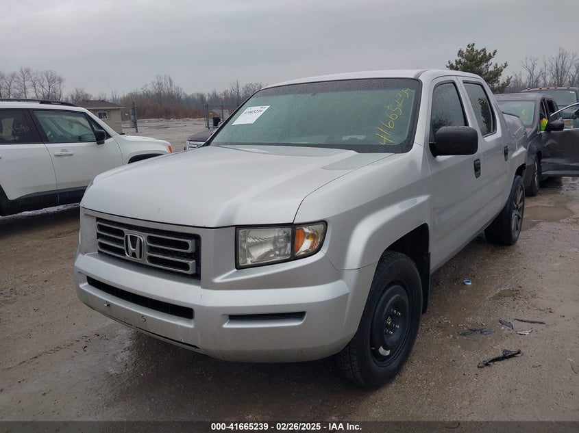 2006 HONDA RIDGELINE VIN: 2HJYK16216H563568