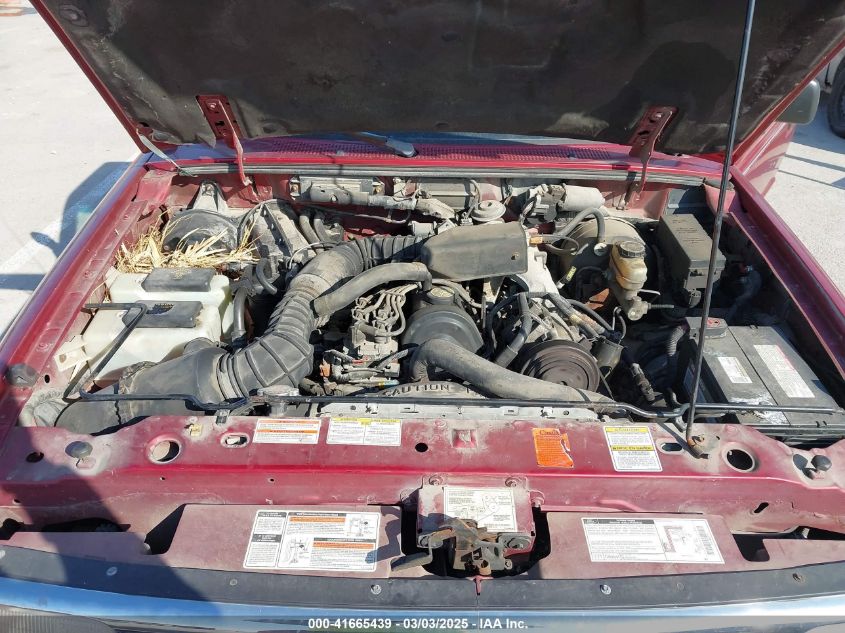 1997 Ford Ranger Splash/Xl/Xlt VIN: 1FTCR10A5VPB61024 Lot: 41665439