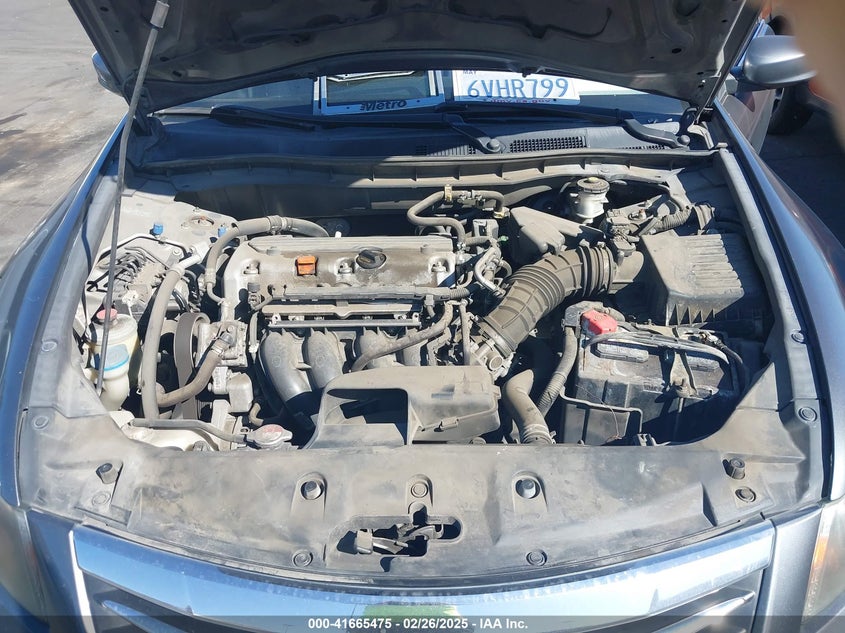 2012 HONDA ACCORD VIN: 1HGCP2F65CA110834
