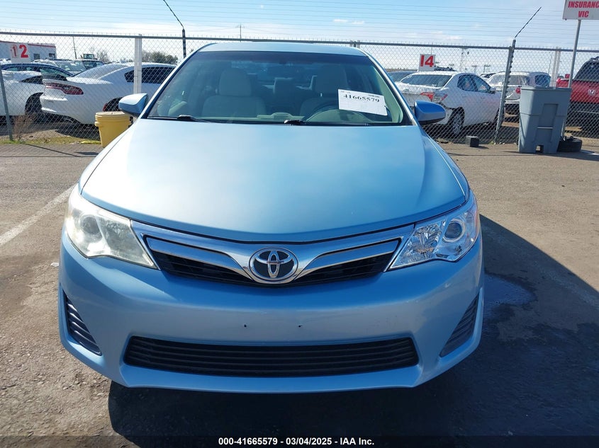 2012 TOYOTA CAMRY VIN: 4T1BF1FK9CU575423