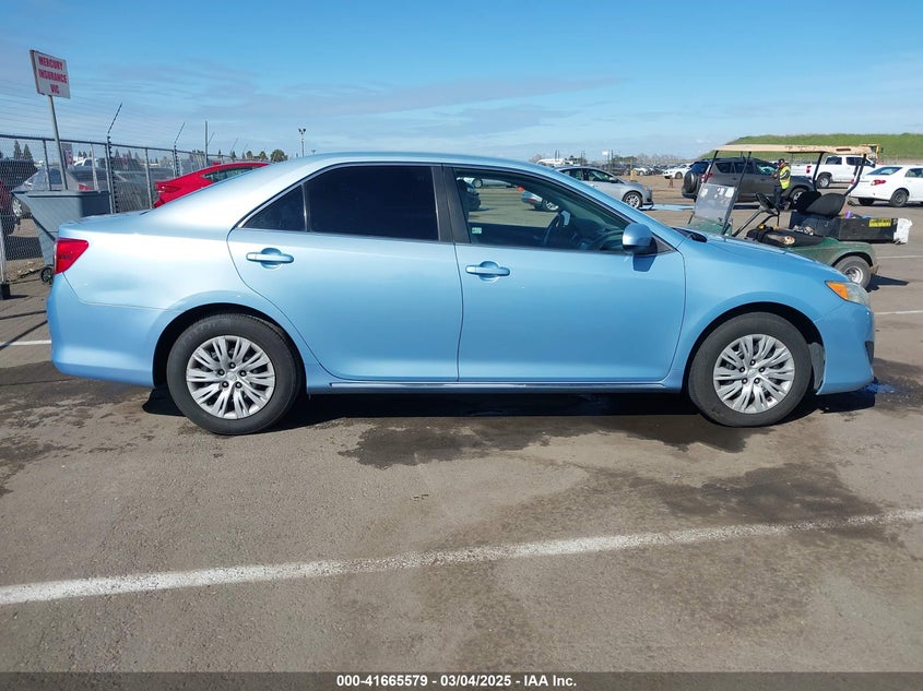 2012 TOYOTA CAMRY VIN: 4T1BF1FK9CU575423