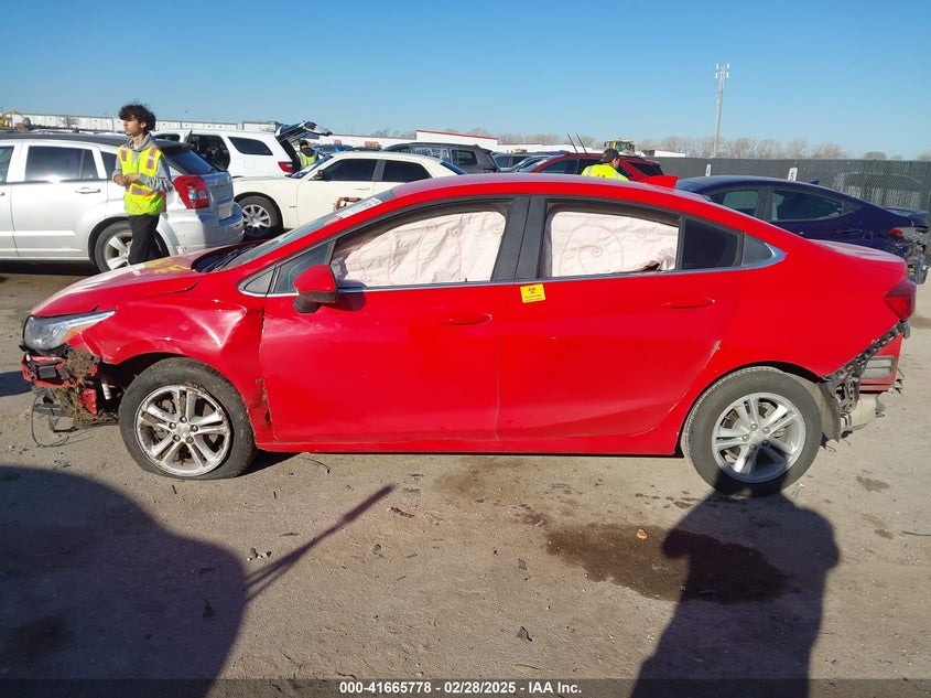 2016 CHEVROLET CRUZE LT AUTO - 1G1BE5SM2G7283096