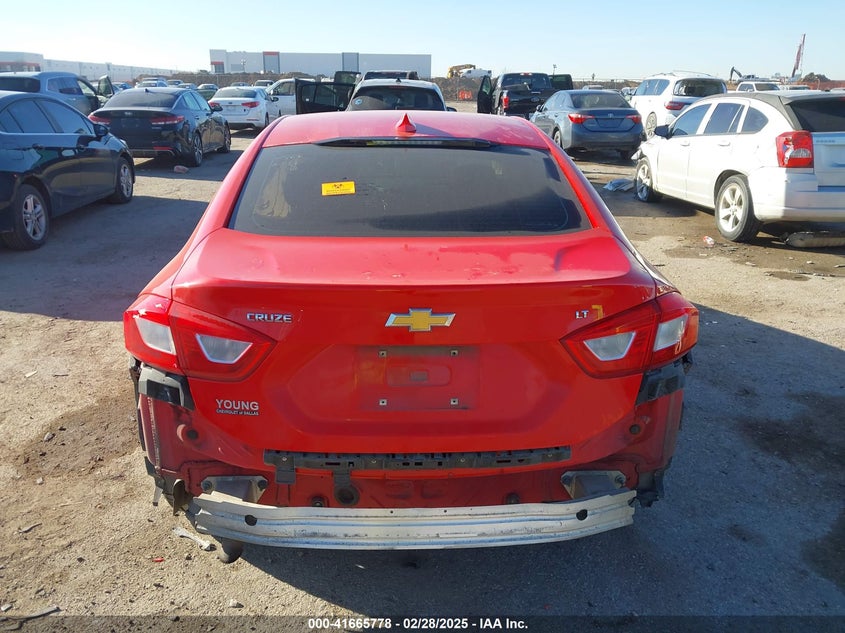 2016 CHEVROLET CRUZE LT AUTO - 1G1BE5SM2G7283096