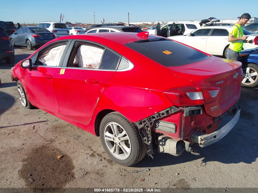 2016 CHEVROLET CRUZE LT AUTO - 1G1BE5SM2G7283096