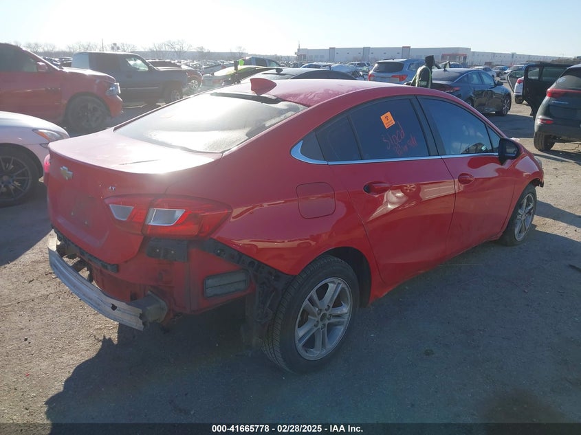 2016 CHEVROLET CRUZE LT AUTO - 1G1BE5SM2G7283096