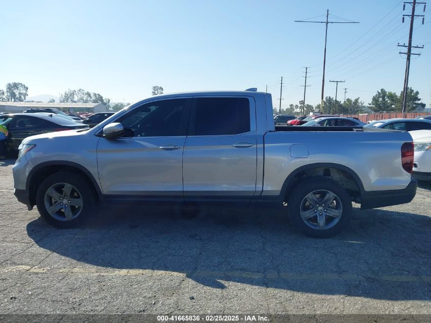 2021 Honda Ridgeline Awd Rtl VIN: 5FPYK3F56MB016297 Lot: 41665836