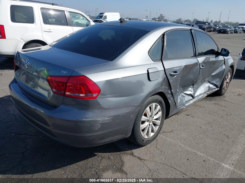 2014 VOLKSWAGEN PASSAT VIN: 1VWAT7A35EC115273