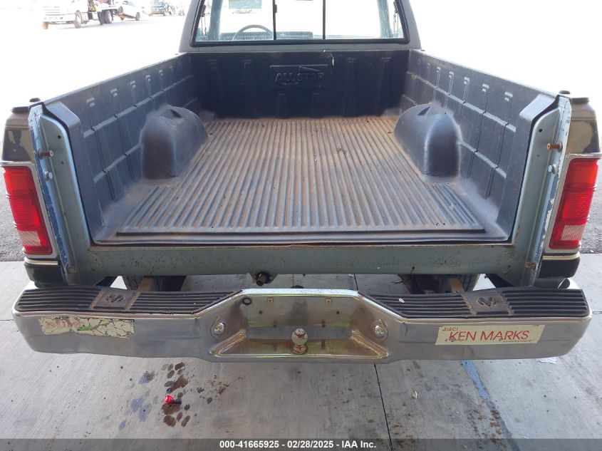 1989 Dodge Dakota VIN: 1B7GG26X1KS096383 Lot: 41665925