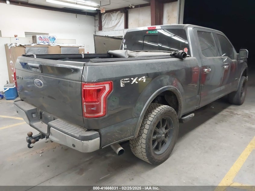 2016 FORD F-150 VIN: 1FTFW1EG7GFA37929
