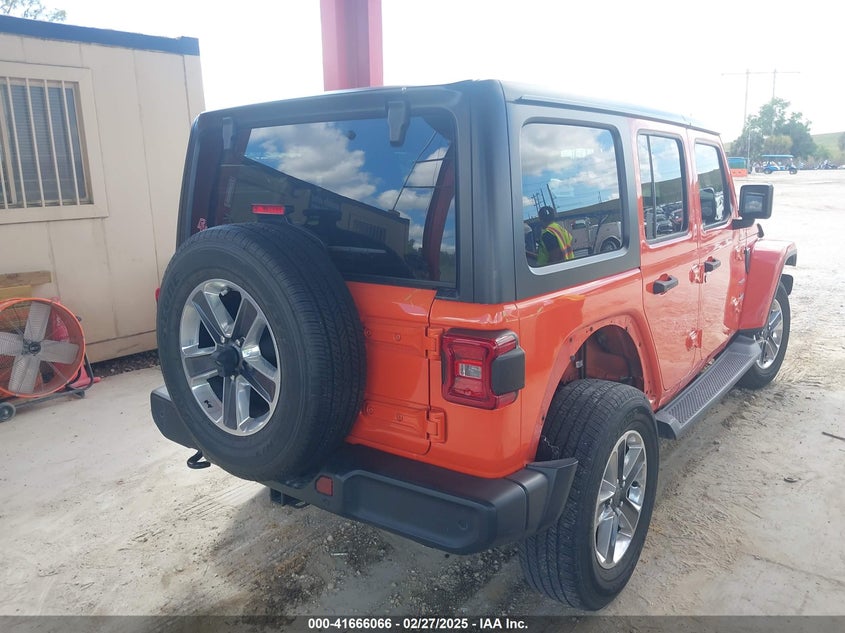 2018 JEEP WRANGLER UNLIMITED VIN: 1C4HJXEN6JW249611
