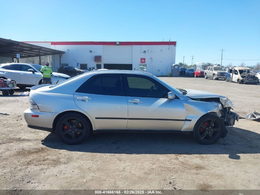 2001 Lexus Is 300 VIN: JTHBD182310011194 Lot: 41666165