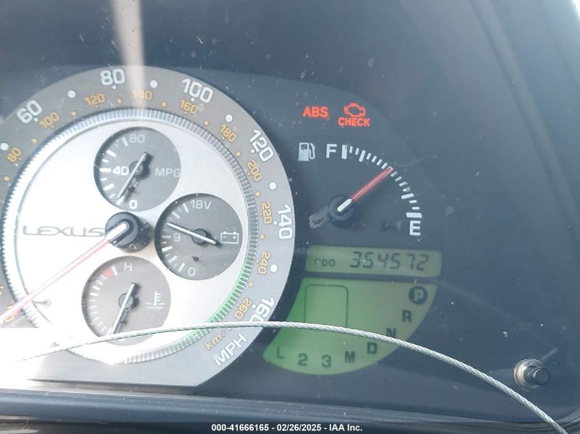 2001 Lexus Is 300 VIN: JTHBD182310011194 Lot: 41666165