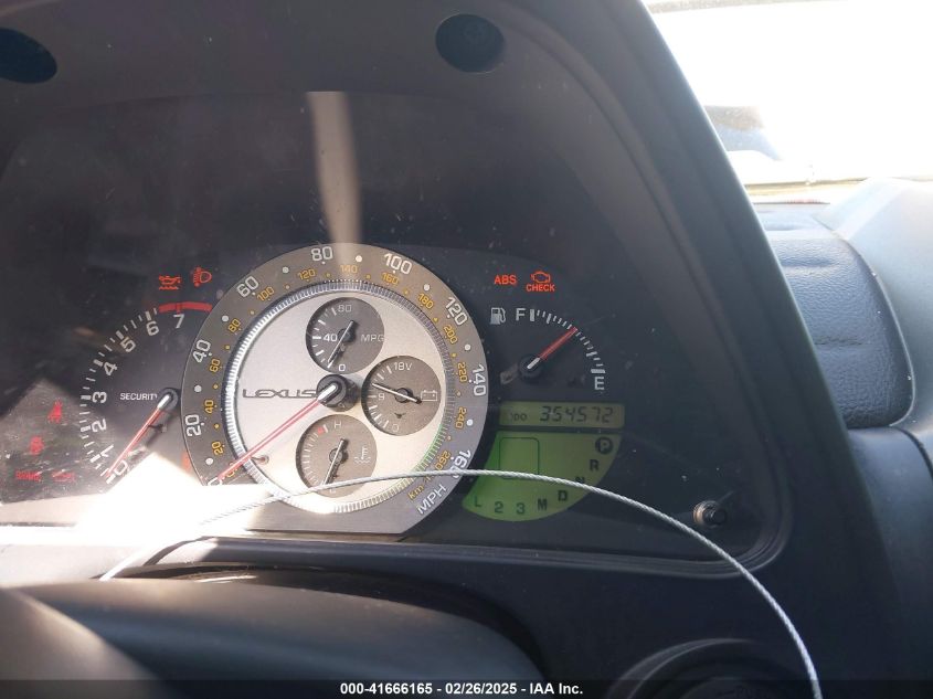 2001 Lexus Is 300 VIN: JTHBD182310011194 Lot: 41666165