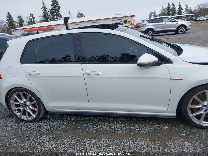 2016 VOLKSWAGEN GOLF GTI AUTOBAHN W/PERFORMANCE PACKAGE 4-DOOR - 3VW447AU1GM021508