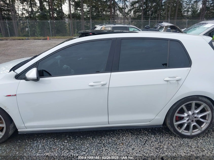 2016 VOLKSWAGEN GOLF GTI AUTOBAHN W/PERFORMANCE PACKAGE 4-DOOR - 3VW447AU1GM021508