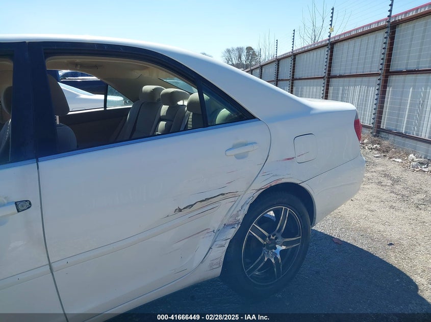 2006 TOYOTA CAMRY VIN: 4T1BE32K76U669518