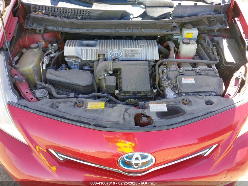2014 TOYOTA PRIUS V VIN: JTDZN3EU6EJ014170