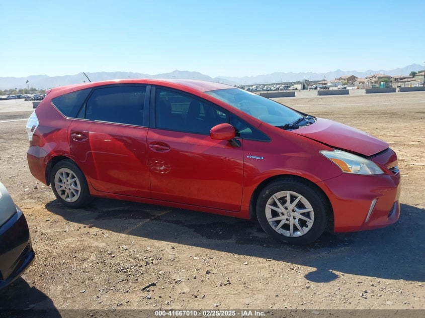 2014 TOYOTA PRIUS V VIN: JTDZN3EU6EJ014170