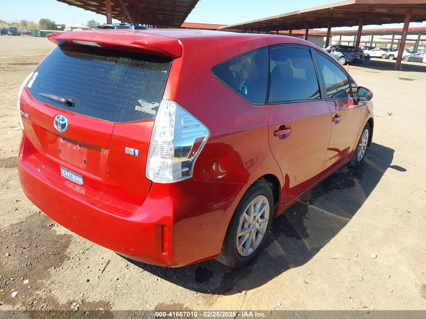 2014 TOYOTA PRIUS V VIN: JTDZN3EU6EJ014170