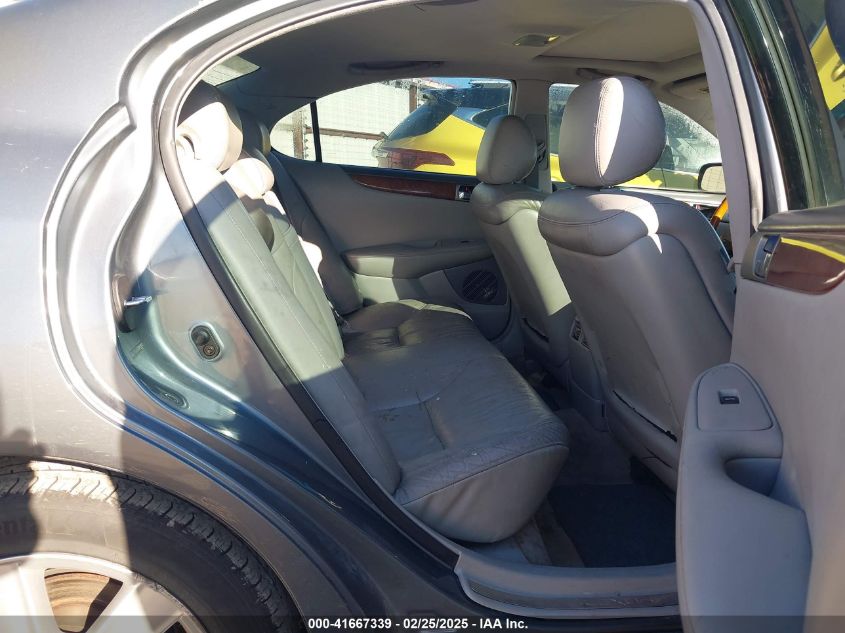 2005 Lexus Es 330 VIN: JTHBA30G255091804 Lot: 41667339