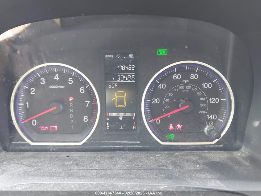 2009 HONDA CR-V VIN: 5J6RE38729L018033