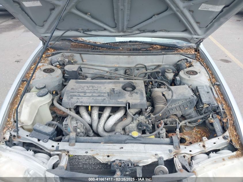 2002 Toyota Corolla Le VIN: 1NXBR12E72Z633650 Lot: 41667417