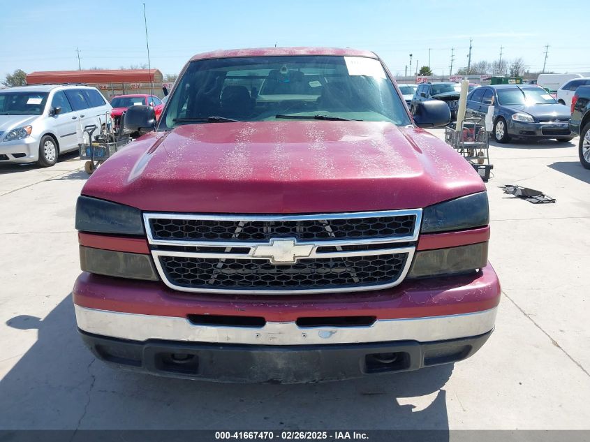 2006 Chevrolet Silverado 1500 Lt1 VIN: 2GCEC13T461132037 Lot: 41667470