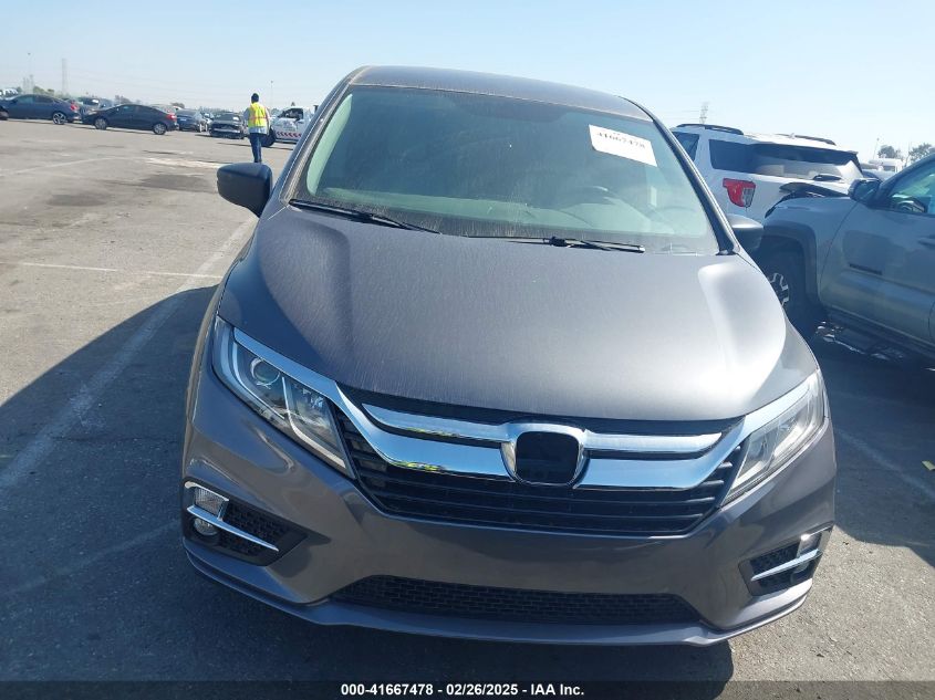 2019 Honda Odyssey Lx VIN: 5FNRL6H24KB086490 Lot: 41667478