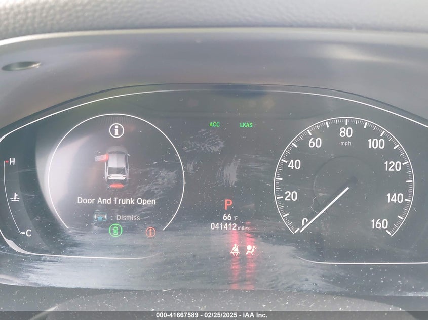 2020 HONDA ACCORD VIN: 1HGCV1F3XLA137727