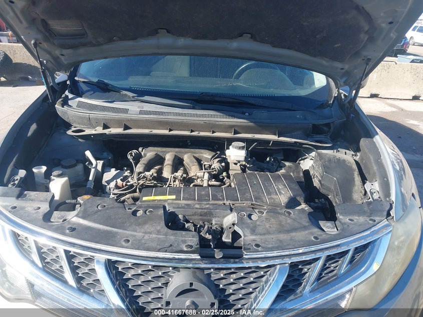 2011 NISSAN MURANO VIN: JN8AZ1MU0BW066744