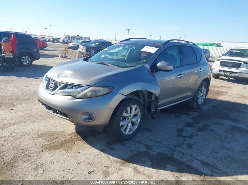 2011 NISSAN MURANO VIN: JN8AZ1MU0BW066744