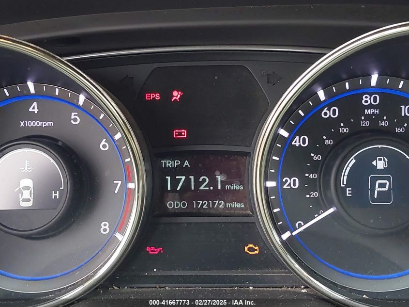 2013 Hyundai Sonata Limited VIN: 5NPEC4AC1DH520908 Lot: 41667773