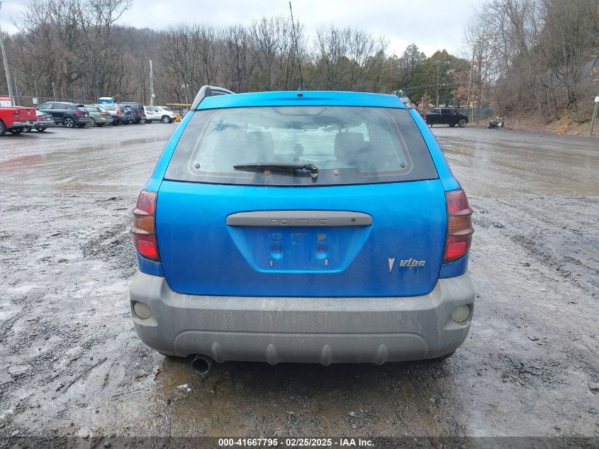 2007 Pontiac Vibe VIN: 5Y2SL65867Z406906 Lot: 41667795