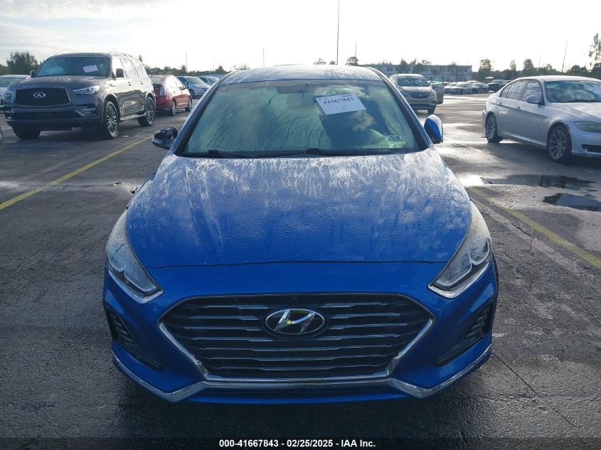 2018 Hyundai Sonata Sel VIN: 5NPE34AF7JH610540 Lot: 41667843