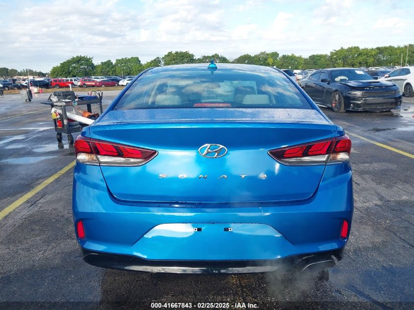 2018 Hyundai Sonata Sel VIN: 5NPE34AF7JH610540 Lot: 41667843