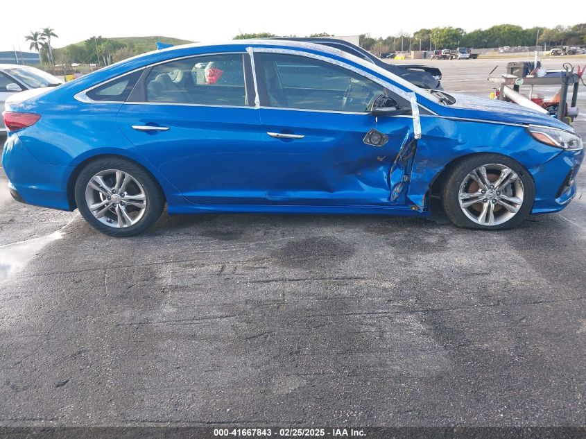 2018 Hyundai Sonata Sel VIN: 5NPE34AF7JH610540 Lot: 41667843