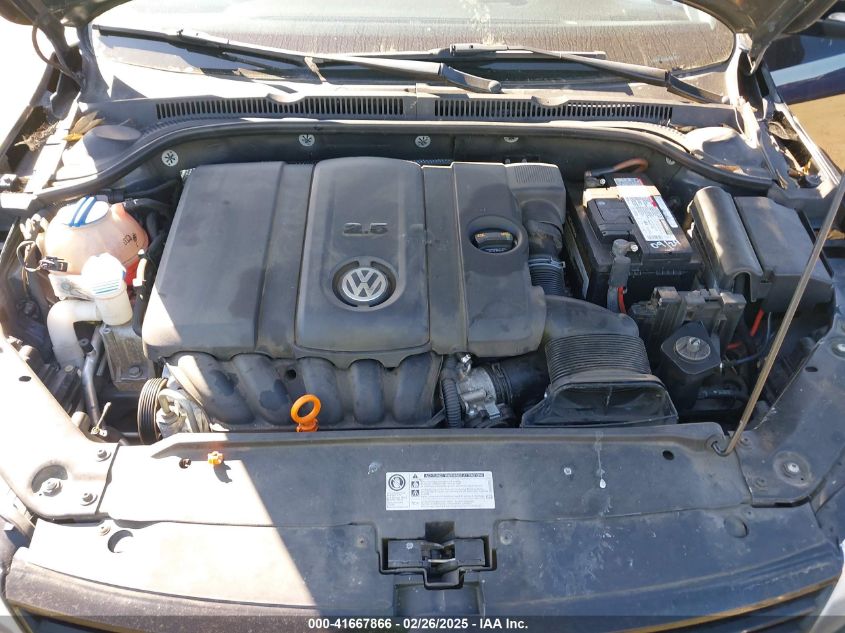 2012 Volkswagen Jetta 2.5L Se VIN: 3VWDP7AJ3CM026104 Lot: 41667866