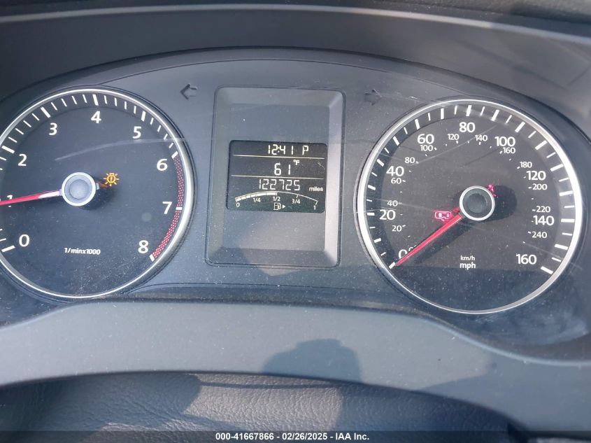 2012 Volkswagen Jetta 2.5L Se VIN: 3VWDP7AJ3CM026104 Lot: 41667866