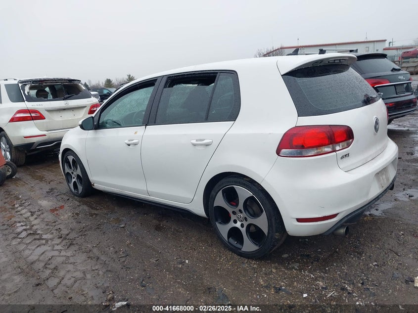 2012 VOLKSWAGEN GTI VIN: WVWGV7AJ0CW047594