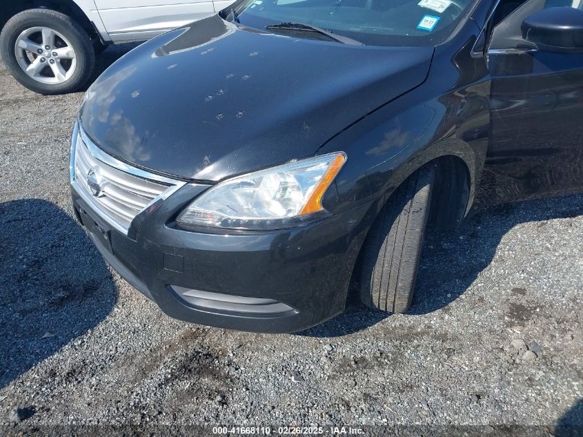 2013 Nissan Sentra Sv VIN: 1N4AB7AP6DN909703 Lot: 41668110