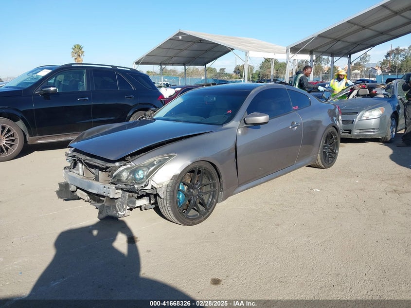 2008 INFINITI G37 VIN: JNKCV64E38M123091