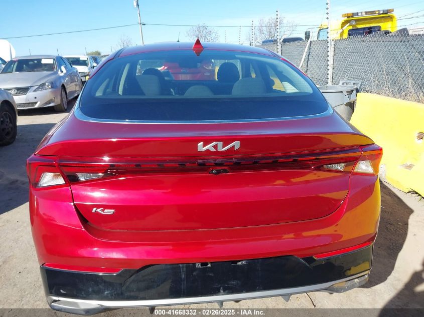 2022 Kia K5 Lxs VIN: 5XXG14J21NG135450 Lot: 41668332
