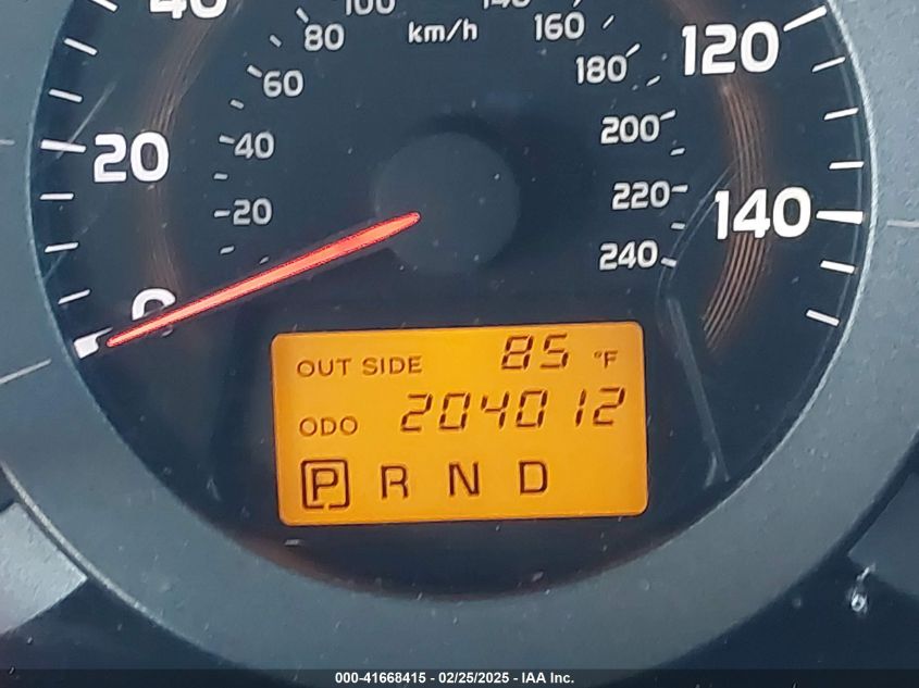 2008 Toyota Rav4 Base V6 VIN: JTMBK33V985061258 Lot: 41668415