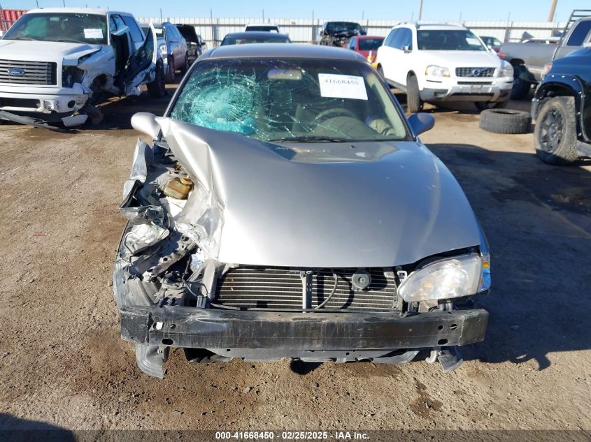 2000 Toyota Corolla Le VIN: 1NXBR12E6YZ322977 Lot: 41668450